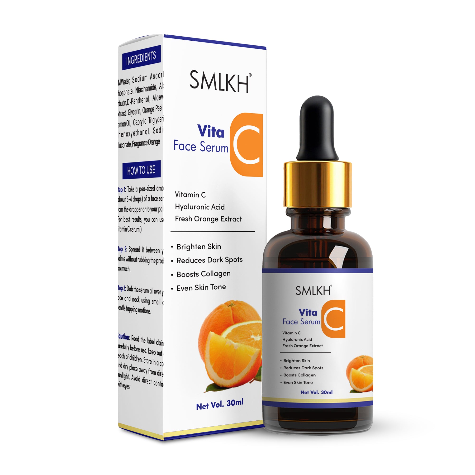 10% Vitamin C Serum for Dark Spots Corrector 30ml Pack Of-1
