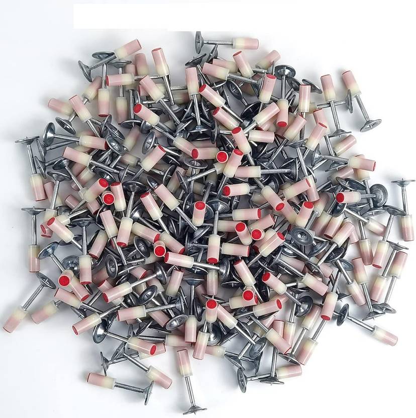 Nail Gun Manual Steel Nails, Round Nails 50 pcs Rivet Heavy Duty Squeeze Rivet Gun