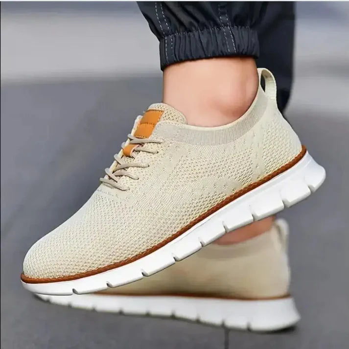 Tan Mesh Shoes