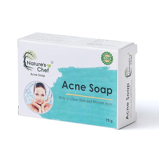 Acne Soap | Face, Back & Body Acne Wash | Anti Acne & Pimple Pack of 3