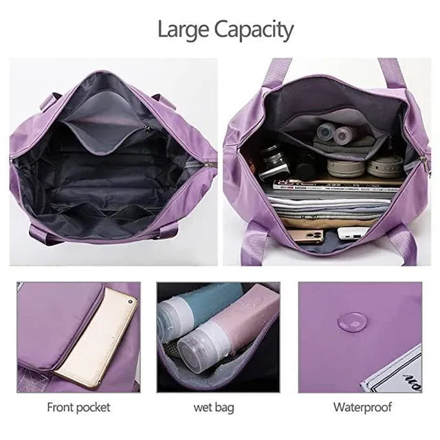 Water proof foldabe travel duffel bag