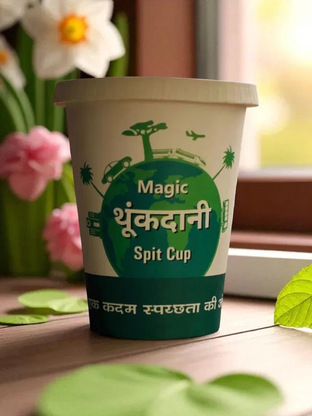 Magic Disposable Spit Cup for Home/Office/Patients/Car (Solidifies Liquid Pack of 10)